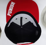 Punish Cap - Street wear design - Black/Red